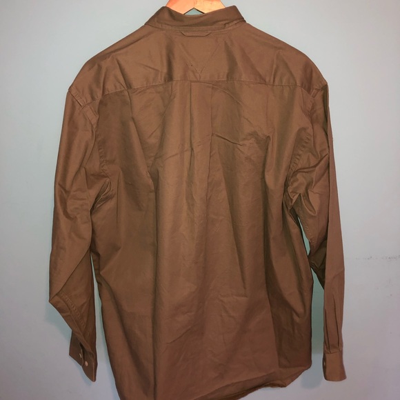 Vintage Tommy button up shirt mens M - Picture 3 of 6